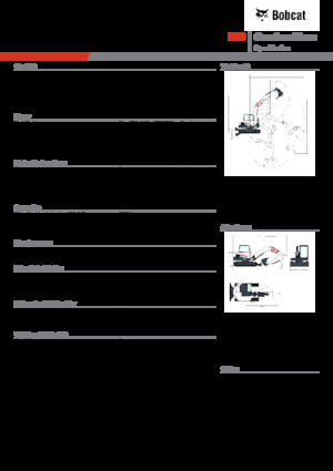 Raupenbagger Bobcat E88