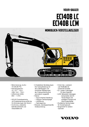 Raupenbagger Volvo EC140BLC