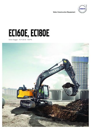 Raupenbagger Volvo EC160EL