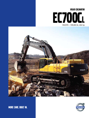 Raupenbagger Volvo EC700CL