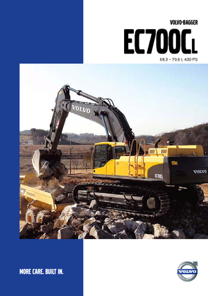 Raupenbagger Volvo EC700CLD