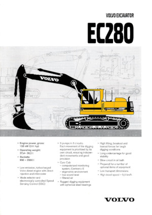 Raupenbagger Volvo EC280