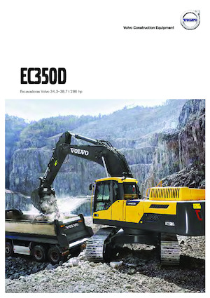 Raupenbagger Volvo EC350DL