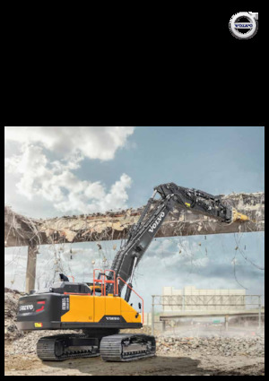 Raupenbagger Volvo EC300EN Straight boom