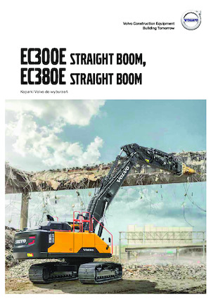 Raupenbagger Volvo EC300EN Straight boom