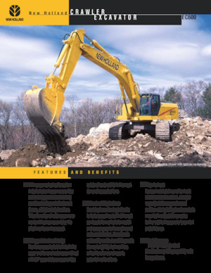 Raupenbagger New Holland EC600