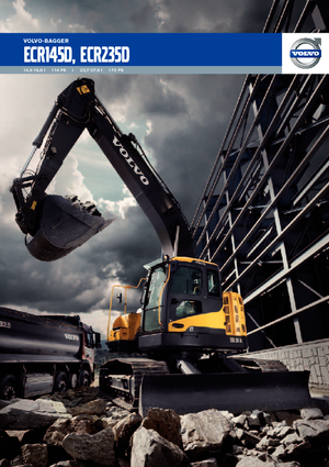 Raupenbagger Volvo ECR145DL