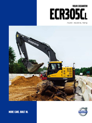 Raupenbagger Volvo ECR305CL