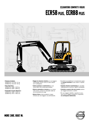 Raupenbagger Volvo ECR88