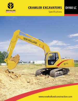 Raupenbagger New Holland EH160 LC