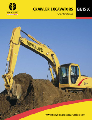 Raupenbagger New Holland EH215 LC