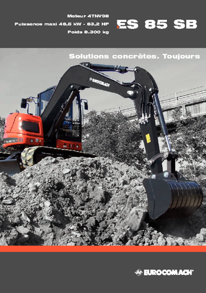 Raupenbagger Eurocomach ES 85 SB