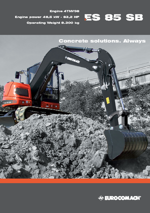 Raupenbagger Eurocomach ES 85 SB