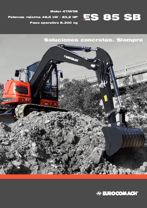 Raupenbagger Eurocomach ES 85 SB