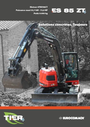 Raupenbagger Eurocomach ES 85 ZT 4