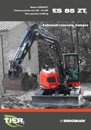 Raupenbagger Eurocomach ES 85 ZT 4