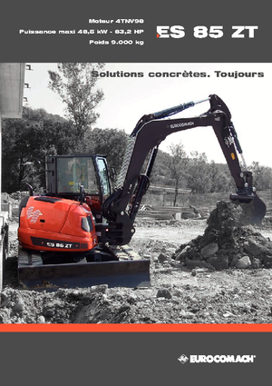 Raupenbagger Eurocomach ES 85 ZT
