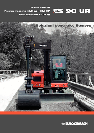 Raupenbagger Eurocomach ES 90 UR