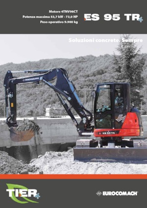 Raupenbagger Eurocomach ES 95 TR 4