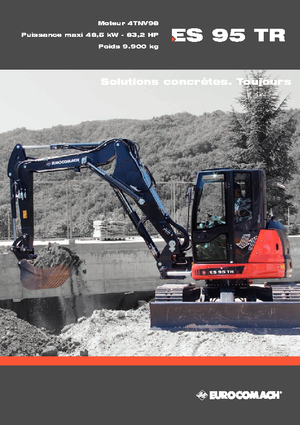 Raupenbagger Eurocomach ES 95 TR