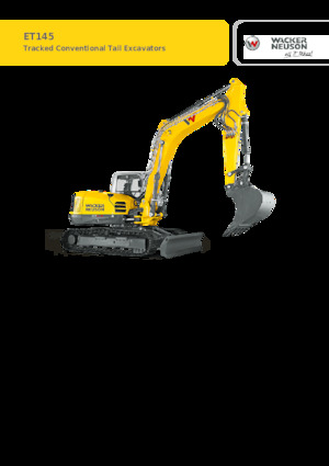 Raupenbagger Wacker Neuson ET145