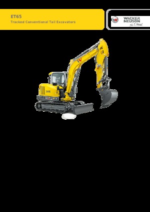 Raupenbagger Wacker Neuson ET65