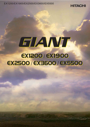 Raupenbagger Hitachi EX 1200-6