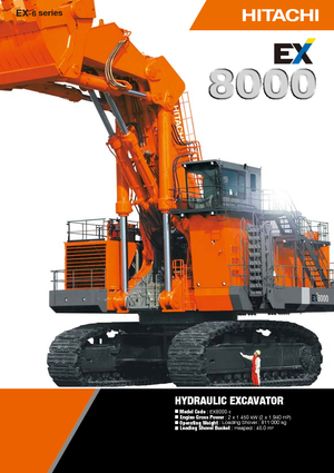 Raupenbagger Hitachi EX 8000-5
