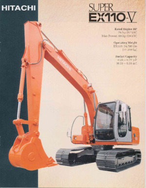 Raupenbagger Hitachi EX110