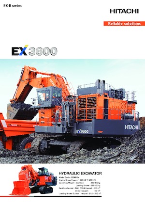 Raupenbagger Hitachi EX3600-6