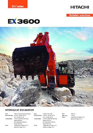 Raupenbagger Hitachi EX3600-7