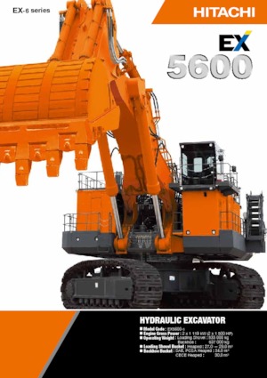 Raupenbagger Hitachi EX5600-6