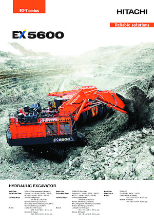 Raupenbagger Hitachi EX5600-7
