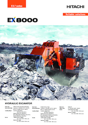 Raupenbagger Hitachi EX8000-7