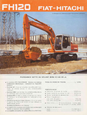 Raupenbagger Fiat-Hitachi FH 120