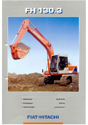 Raupenbagger Fiat-Hitachi FH 130.3 M