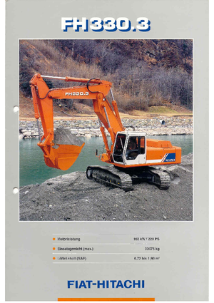 Raupenbagger Fiat-Hitachi FH 330.3 BEH