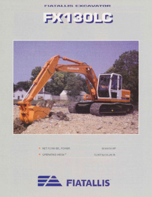 Raupenbagger Fiatallis FX130LC