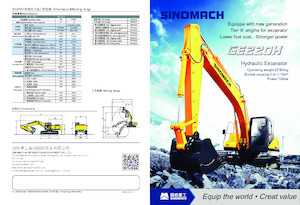 Raupenbagger Sinomach GE220H