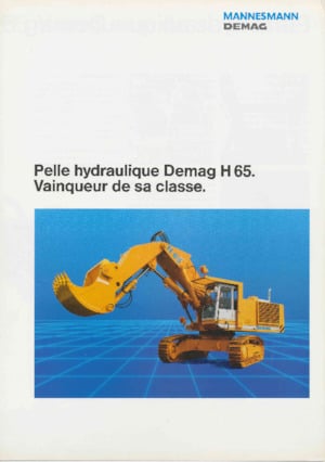 Raupenbagger Demag H 65