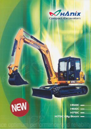 Raupenbagger Hanix H 75 C