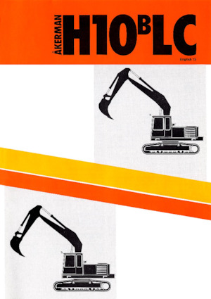 Raupenbagger Akerman-Volvo H10BLC