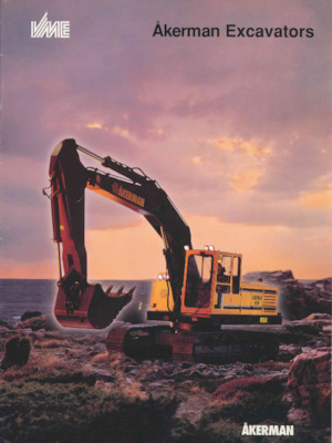 Raupenbagger Akerman-Volvo H10MB