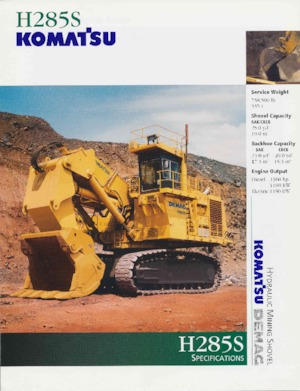 Raupenbagger Komatsu H285S