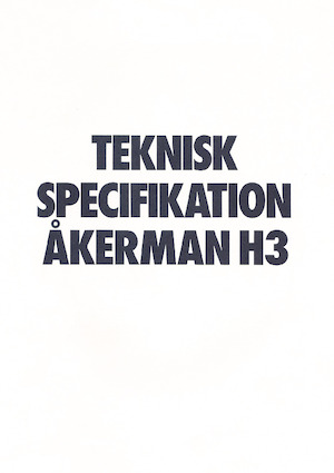 Raupenbagger Akerman-Volvo H3