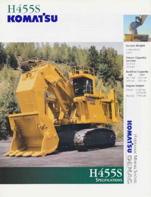 Raupenbagger Komatsu H455S
