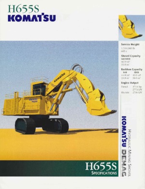 Raupenbagger Komatsu H655S