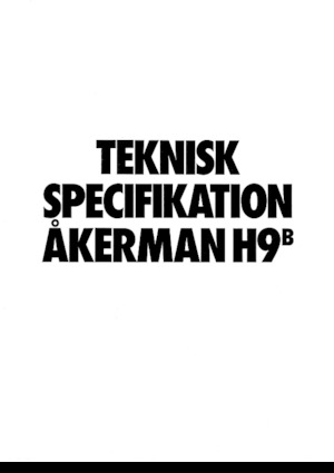 Raupenbagger Akerman-Volvo H9B