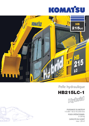 Raupenbagger Komatsu HB215LC-1