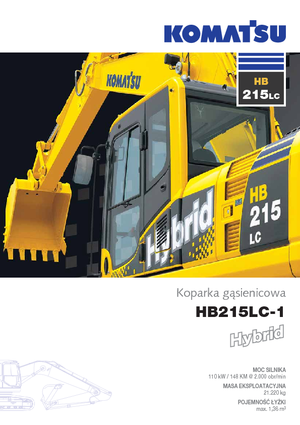Raupenbagger Komatsu HB215LC-1